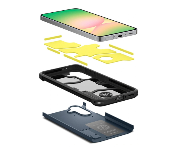 Spigen Tough Armor do Samsung Galaxy A56 Metal Slate - 1325529 - zdjęcie 5